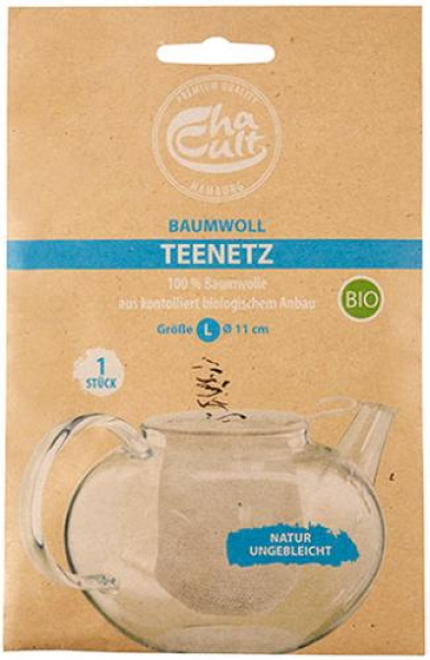 Teenetz Baumwollfilter, ungebleicht Gr. (L)